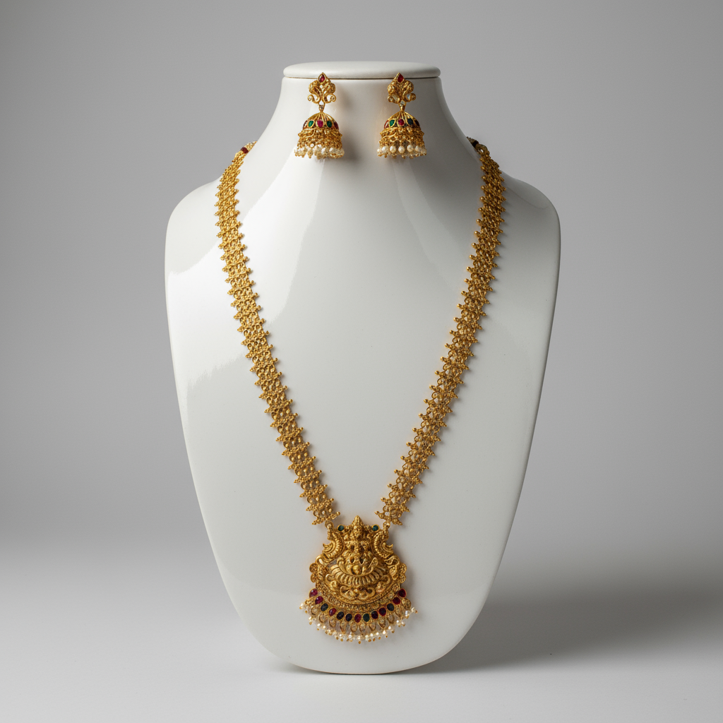 Lakshmi Long Necklace set