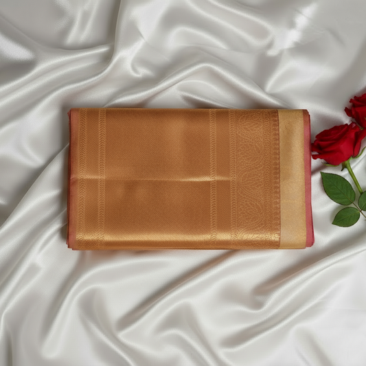 Regal Golden Kancheepuram Silk Saree