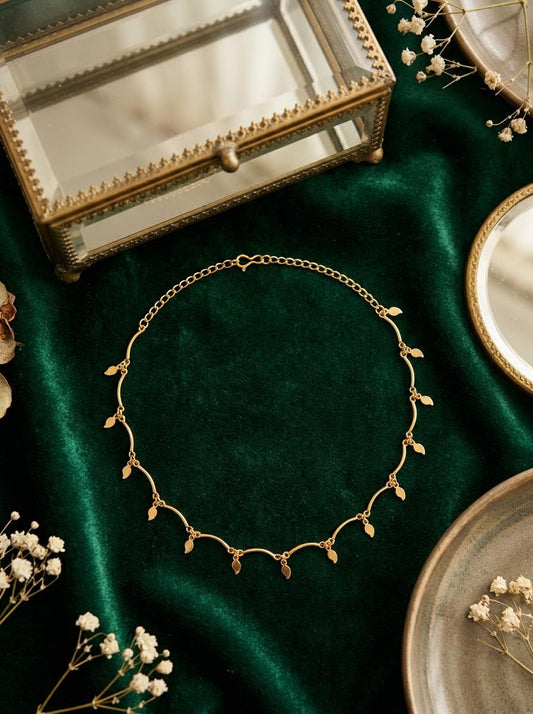 Gold Plated Elakkathaali Necklace