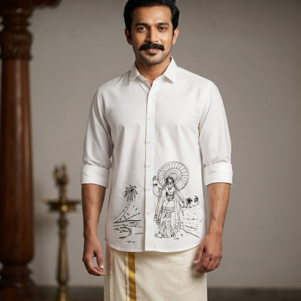 The Minimalist Maveli Sketch Shirt