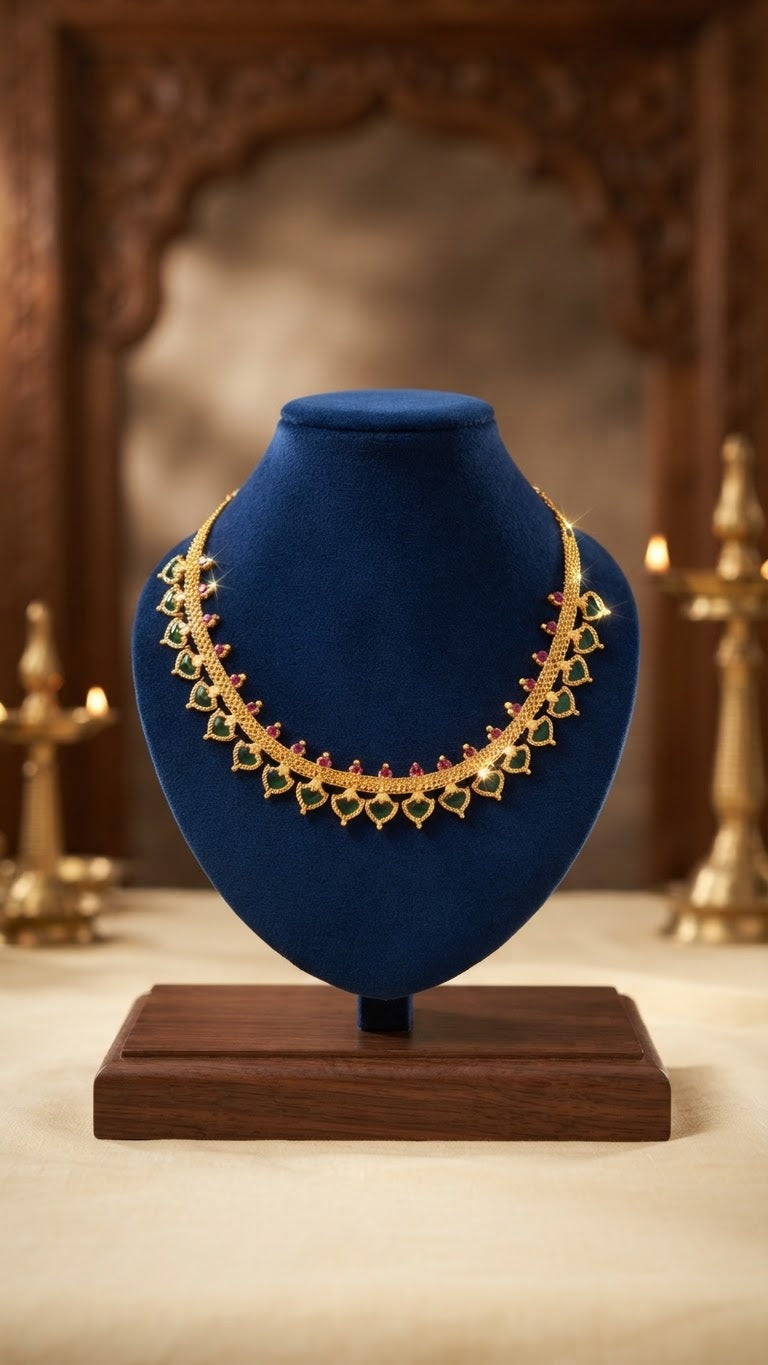 Gold Plated Palaka Necklace