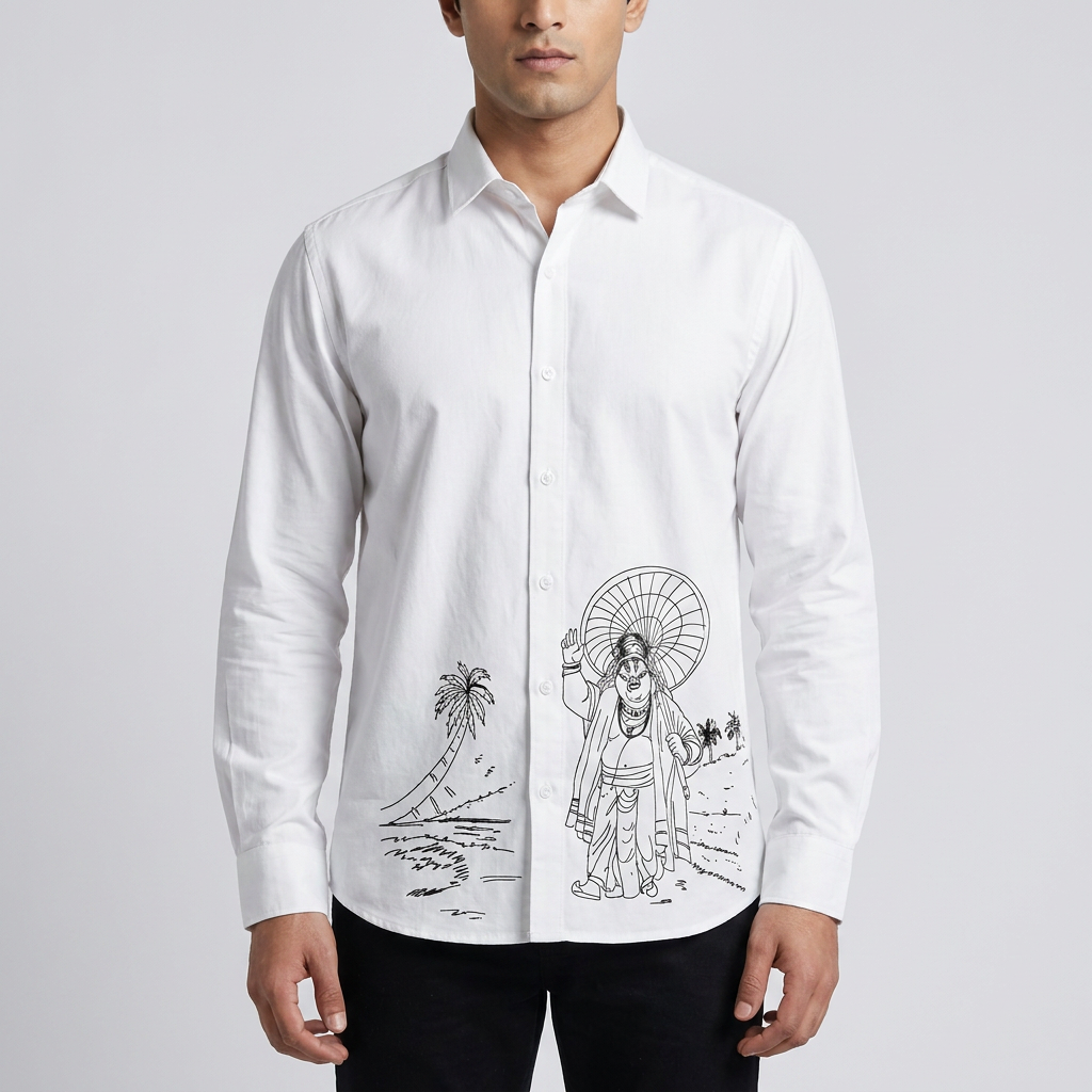 The Minimalist Maveli Sketch Shirt