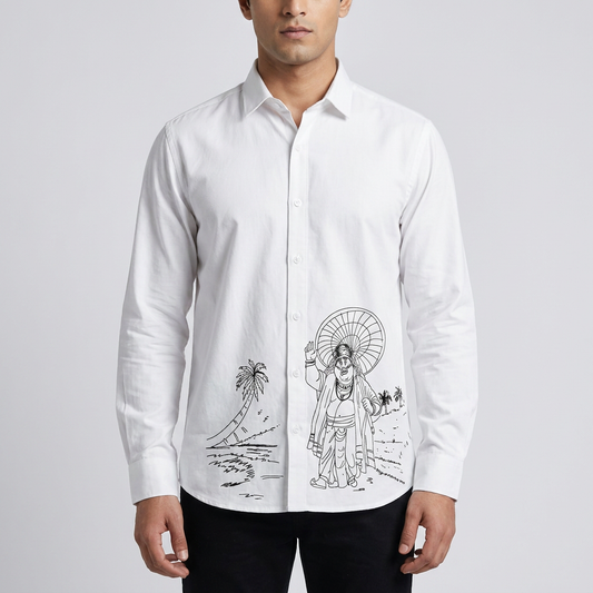 The Minimalist Maveli Sketch Shirt