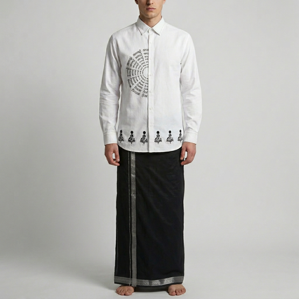 The Modern Malayali Heritage Typography Shirt