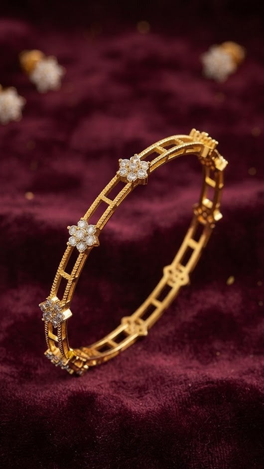 Traditional Micro Gold Plated Kid's bangle