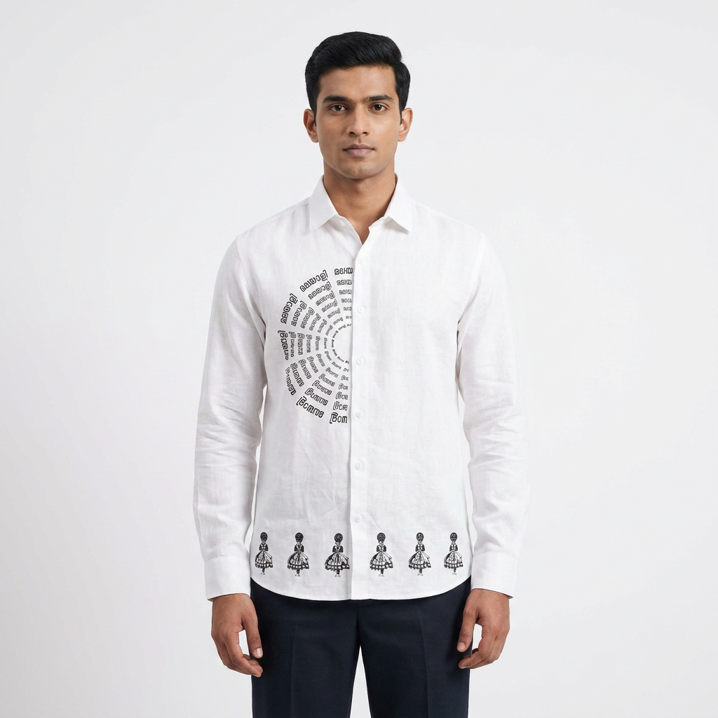 The Modern Malayali Heritage Typography Shirt