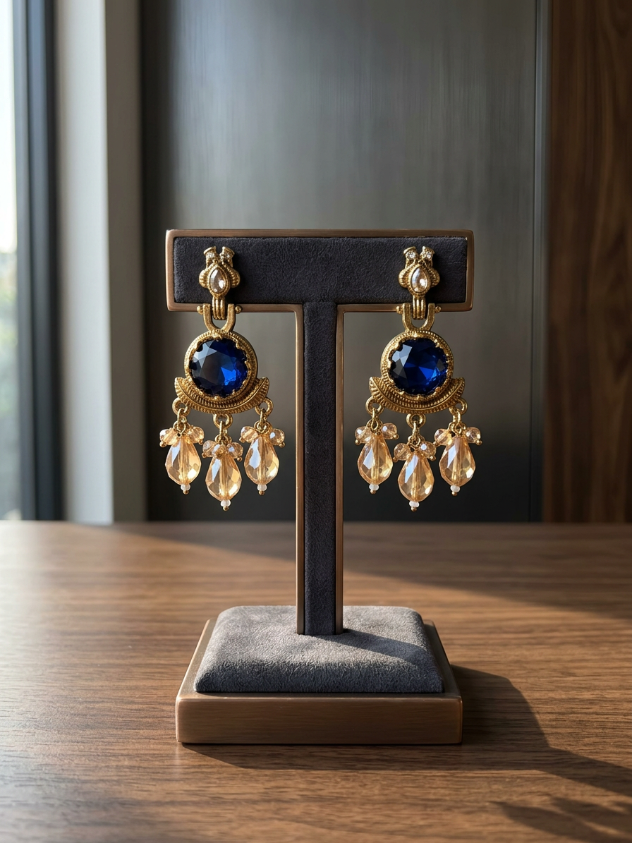 Zoya Antique Statement Danglers
