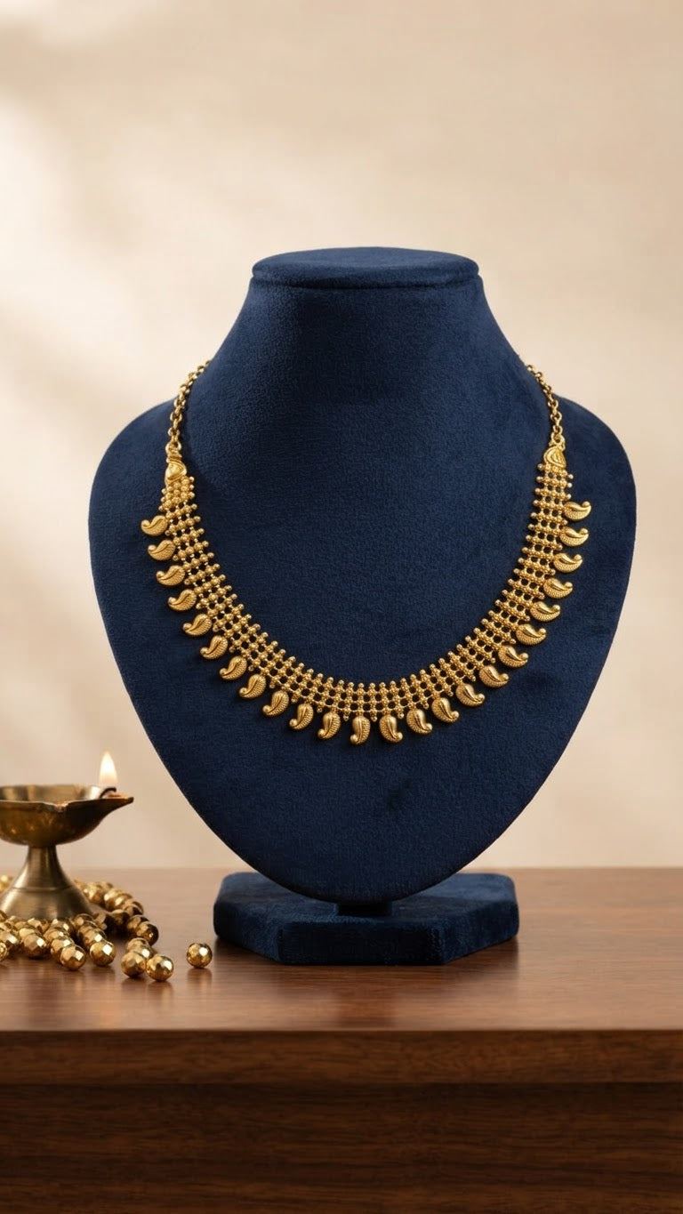 Gold Plated Kerala traditional Necklace
