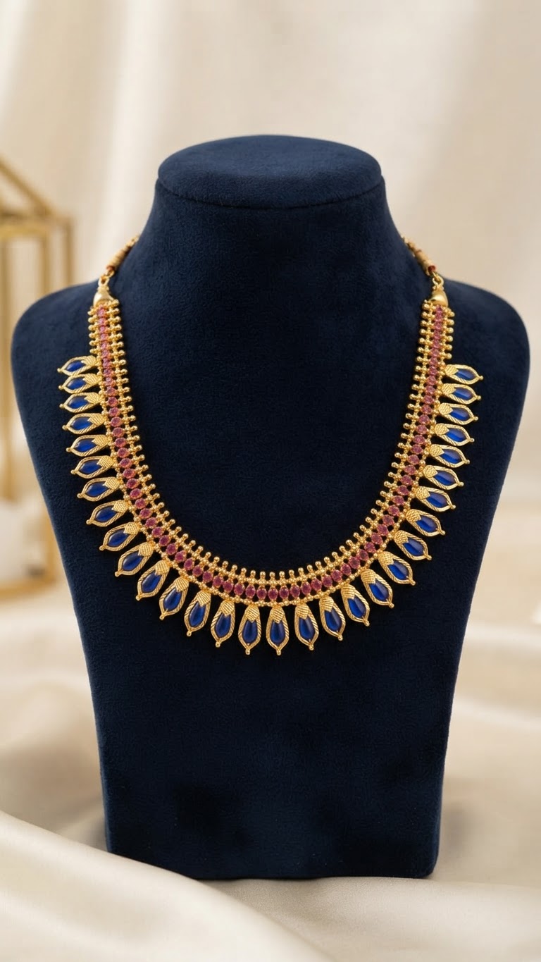 Gold plated Nagapadam Choker set