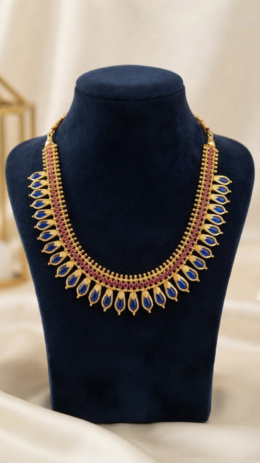 Gold plated Nagapadam Choker set