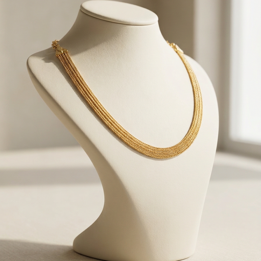 Traditional Kasavu mala
