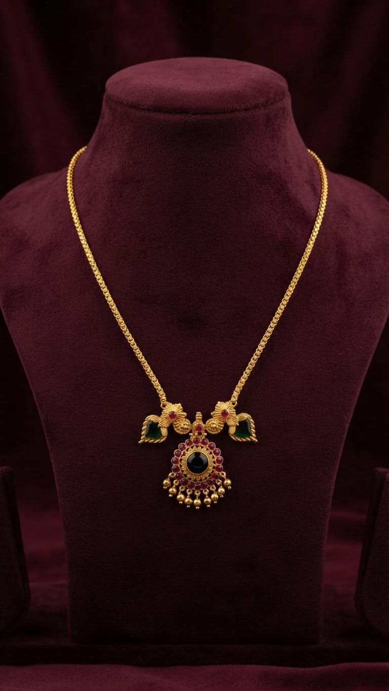 Gold plated Traditional Palaka Necklace