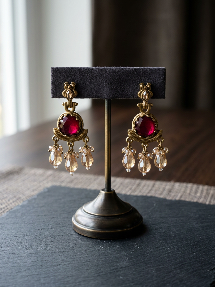Zoya Antique Statement Danglers