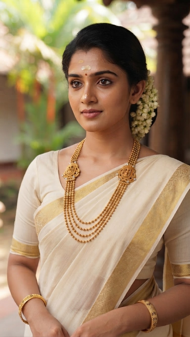 Gold plated  Layered Necklace