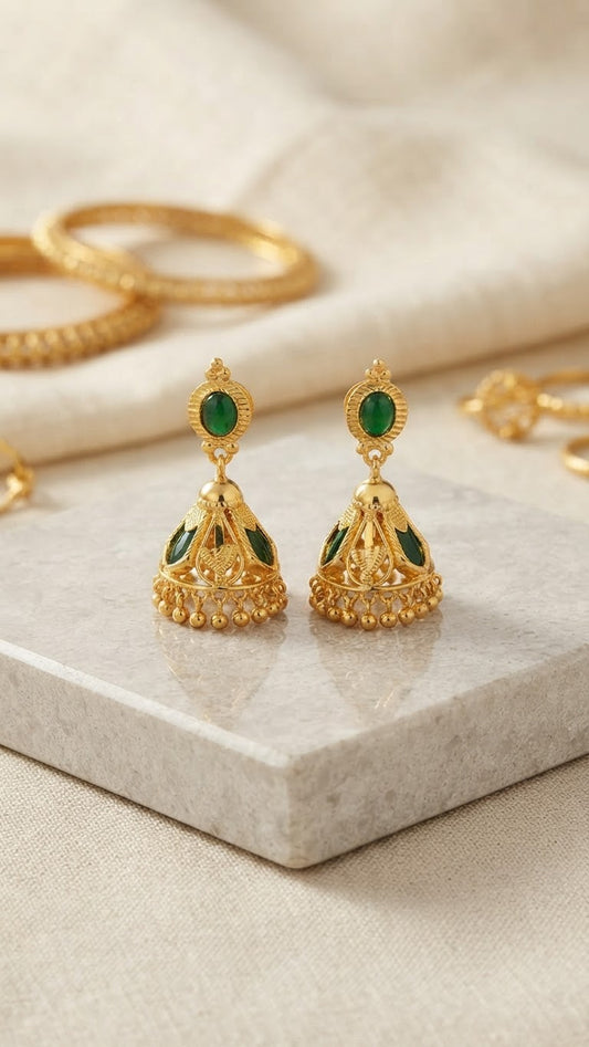 Gold plated Palaka Earrings
