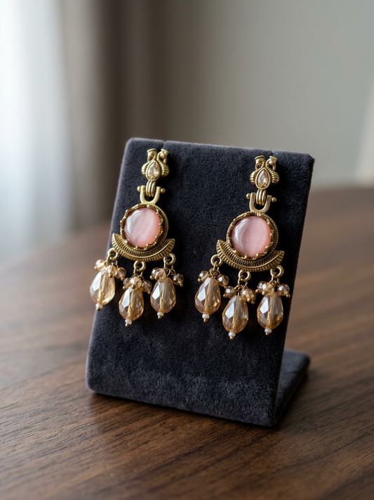 Zoya Antique Statement Danglers